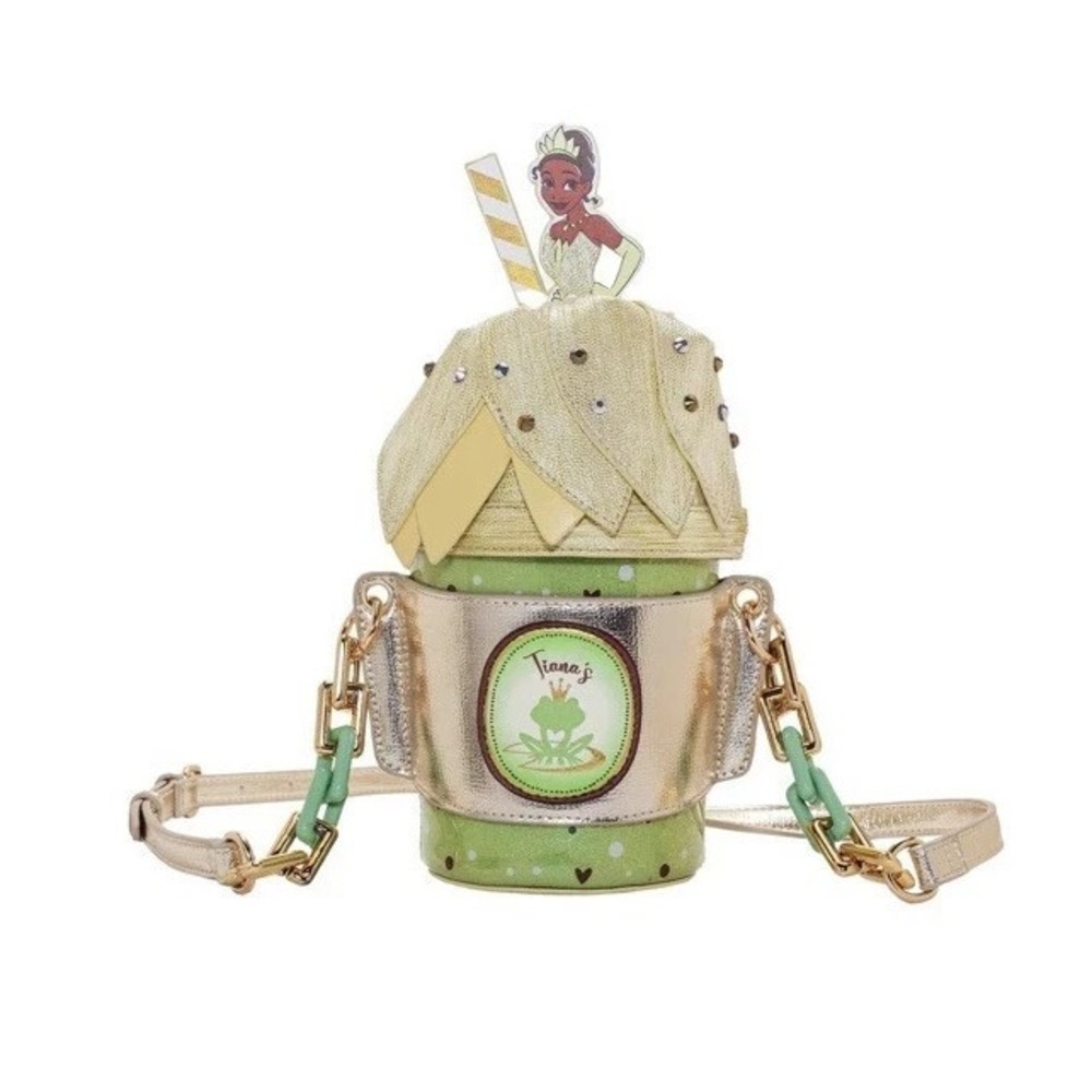 Danielle Nicole Disney Tiana Evening Star Frappuccino Crossbody NEW